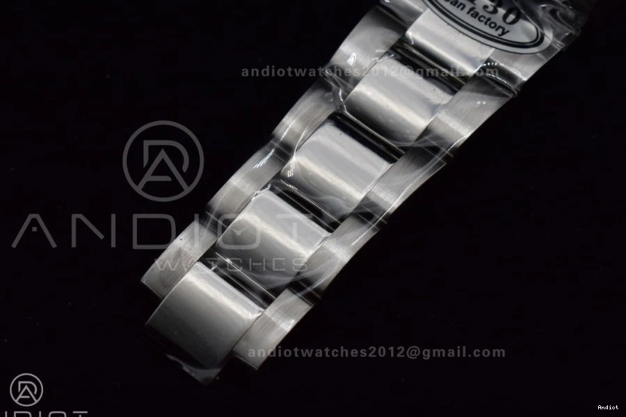 Daytona Dial Edition Clean SS Black 116520 SA4130 904L V2 and Bracelet Case 1:1 Best 0417